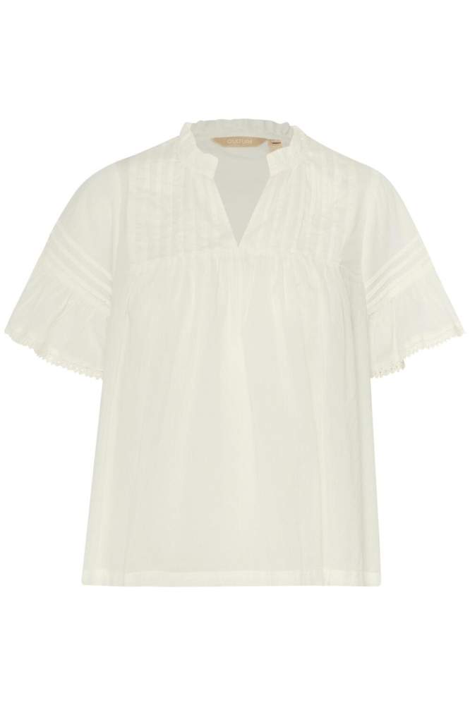 CUCYBELLE SS BLOUSE 50111937 500013 SPRING GARDENIA